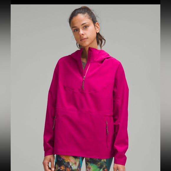 lululemon athletica Jackets & Blazers - Lululemon Stretch Waterproof Hiking Half-Zip Pullover